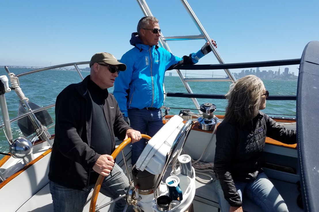 Easter Sailing with Liz and&nbsp;Scott
